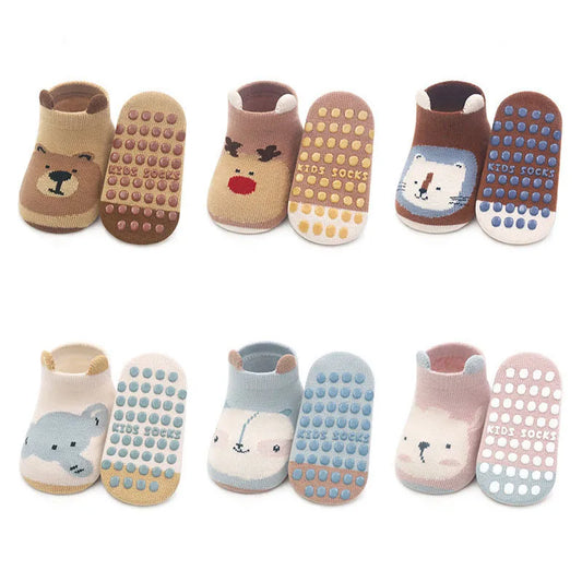 Crawling Socks - 6 Pairs